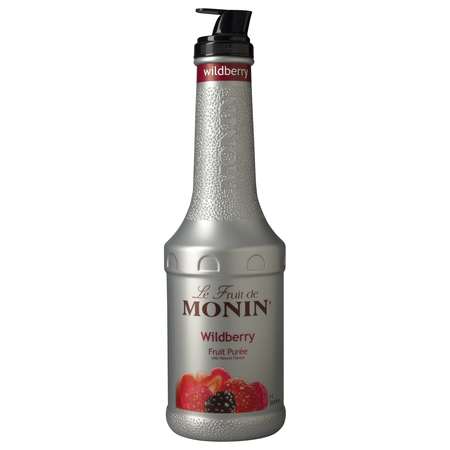 MONIN Monin Wildberry Puree 1 Liter Bottle, PK4 M-RP114F